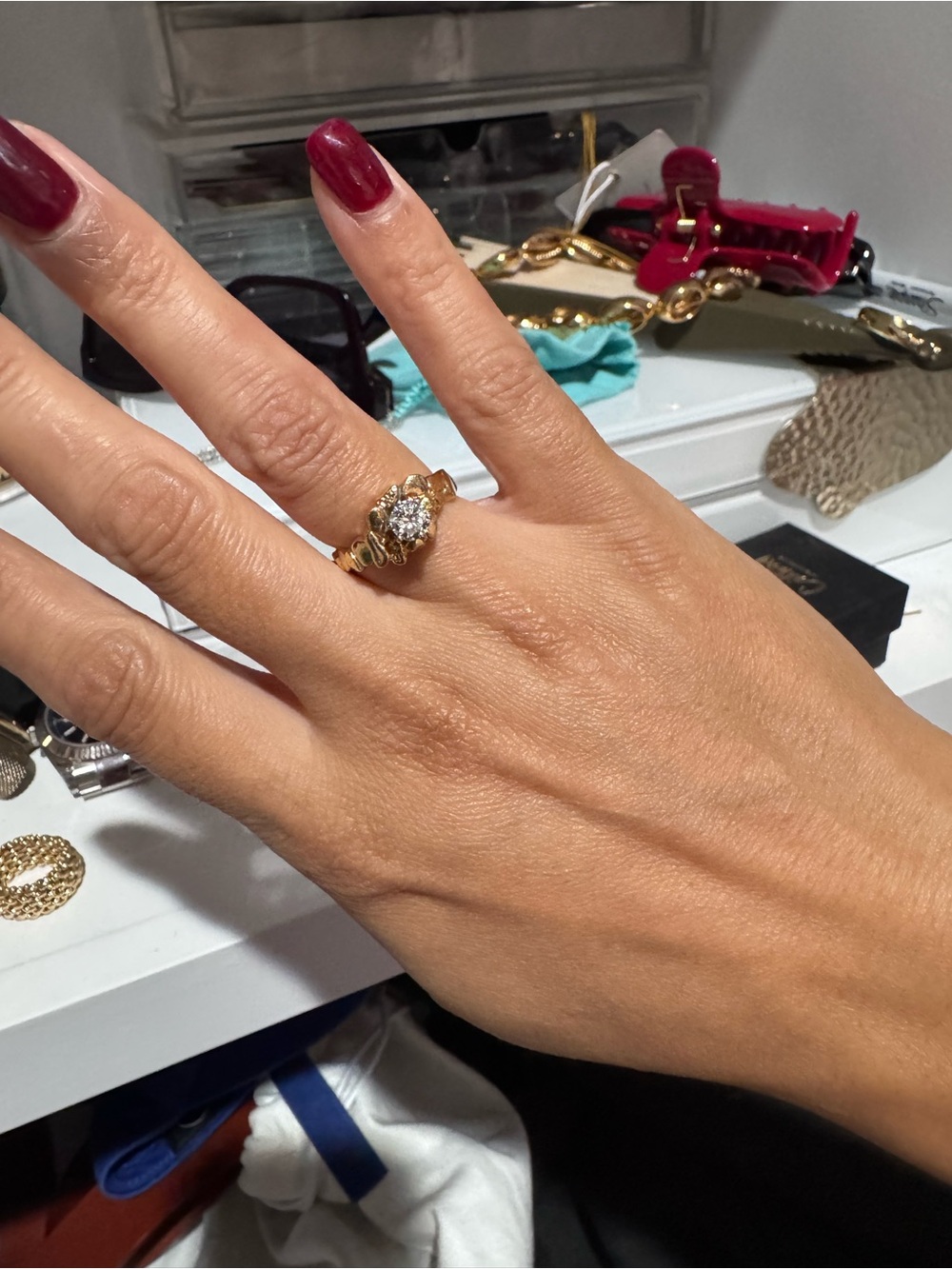 14k custom ring